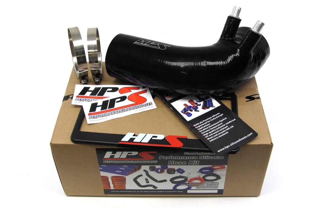 HPS Black Reinforced Silicone Post MAF Air Intake Hose Kit for Lexus 08-12 ISF V8 5.0L