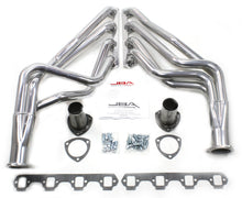 Load image into Gallery viewer, JBA Performance 65-73 Mustang  Long Tube 260-302 &amp; 71-73 260-351W Silver Ctd