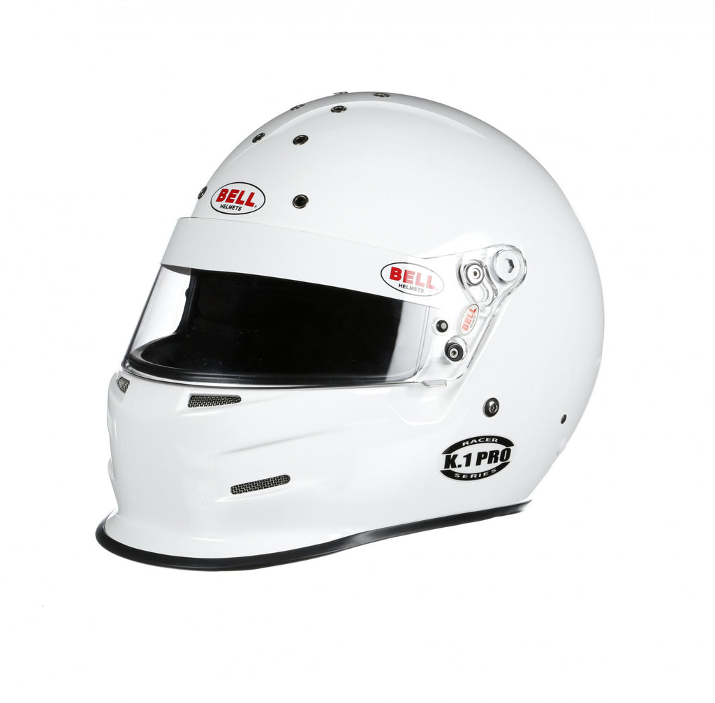 Bell K1 Pro White Helmet Size Large