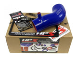 HPS Blue Reinforced Silicone Post MAF Air Intake Hose Kit for Honda 12-15 Civic Si