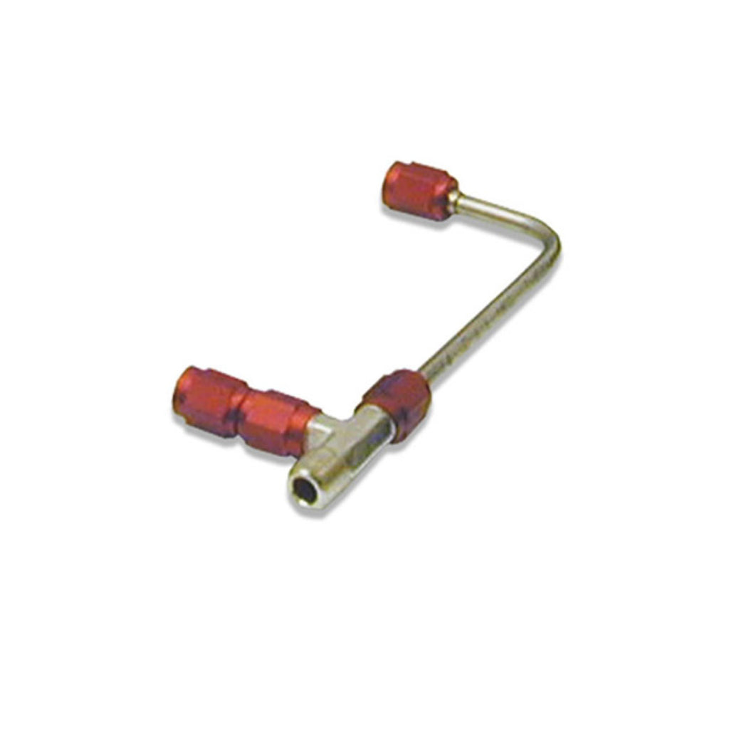 Nitrous Express 4500  Gemini SS Solenoid To Plate Connectors (Red) Old Style Plate