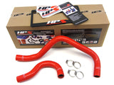 HPS Red Reinforced Silicone Radiator Hose Kit Coolant for Acura 90-93 Integra B18 B20