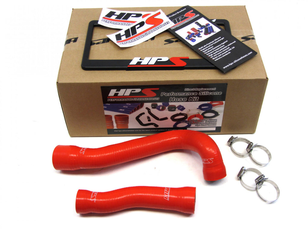 HPS BMW 01-06 E46 M3 High Temp Reinforced Silicone Radiator Hose Kit Coolant OEM Replacement - Red