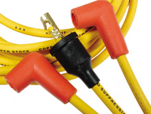 Load image into Gallery viewer, ACCEL Spark Plug Wire Set - 8mm - Yellow with Orange Straight Boots