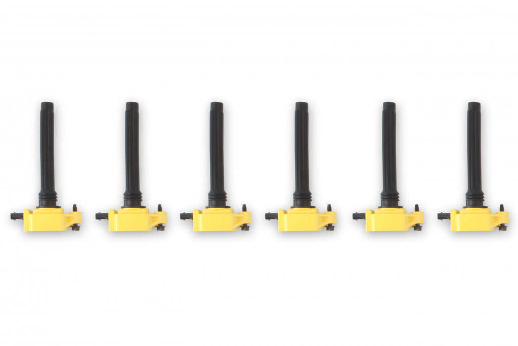ACCEL Ignition Coil - SuperCoil - 2011-2016 Mopar  -3.6L V6 - Yellow - 6-Pack