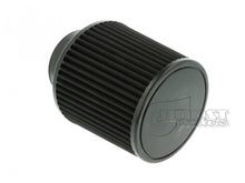 Load image into Gallery viewer, BOOST Products Universal Air Filter 3&quot; ID Connection, 5&quot; Length, Black