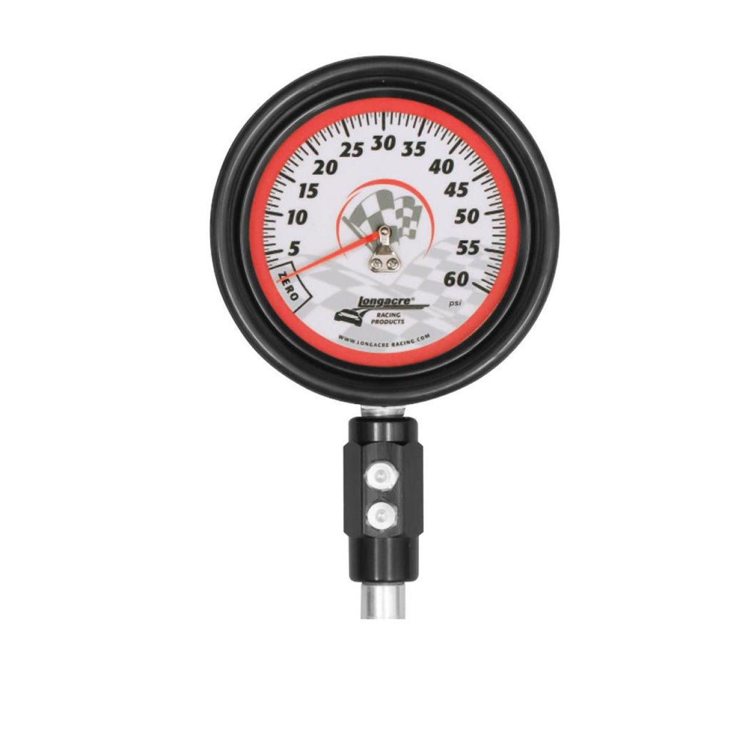 Longacre Magnum 3 1/2" Analog Tire Pressure Gauge