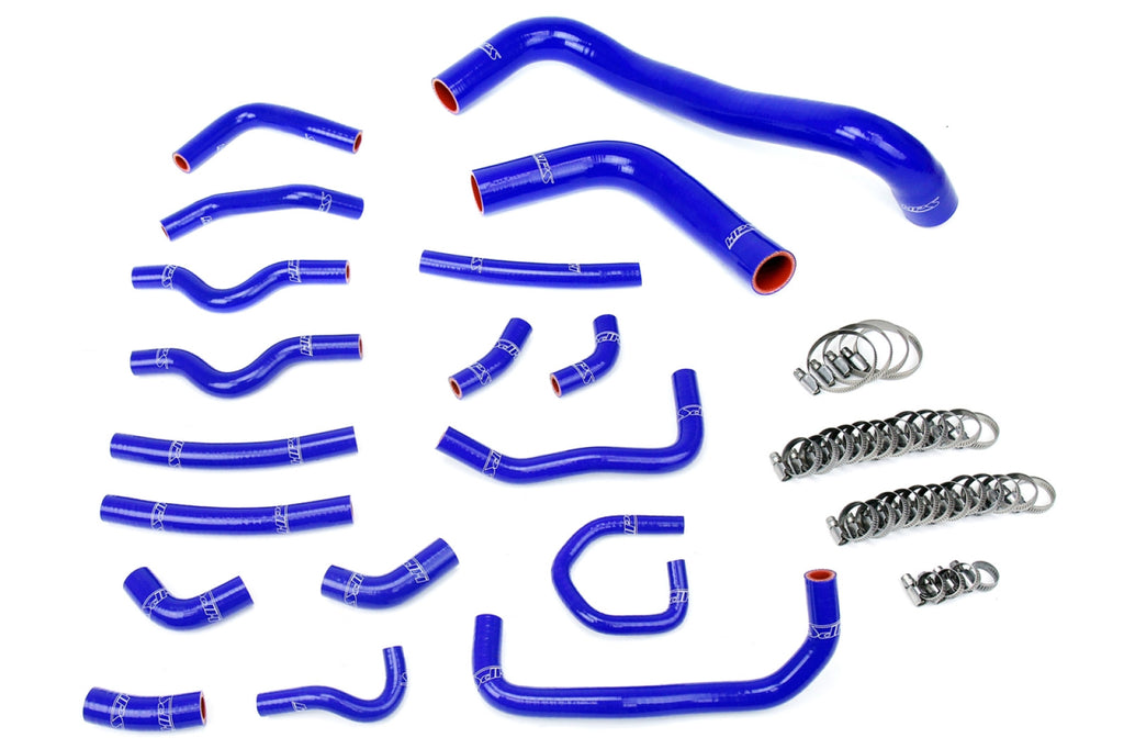 HPS Blue Reinforced Silicone Radiator   Heater Hose Kit Coolant for Toyota 98-02 Land Cruiser 4.7L V8