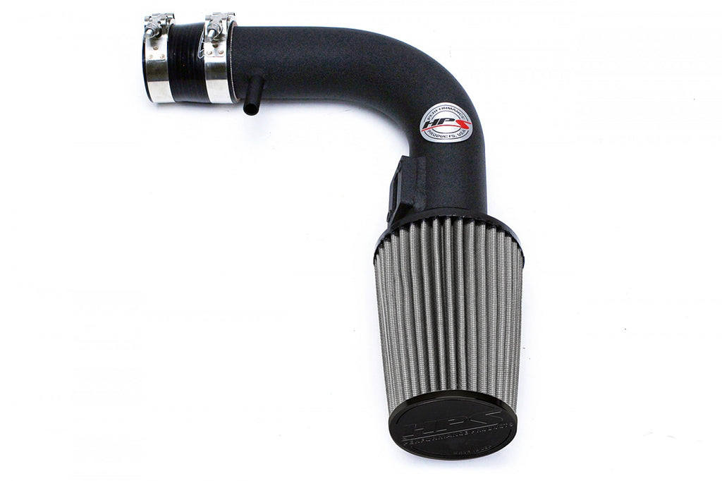 HPS Performance Black Shortram Air Intake Kit for 12-16 Nissan Versa 1.6L