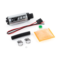 Load image into Gallery viewer, Deatschwerks DW100 165lph In-Tank Fuel Pump w/ 9-1000 Install Kit