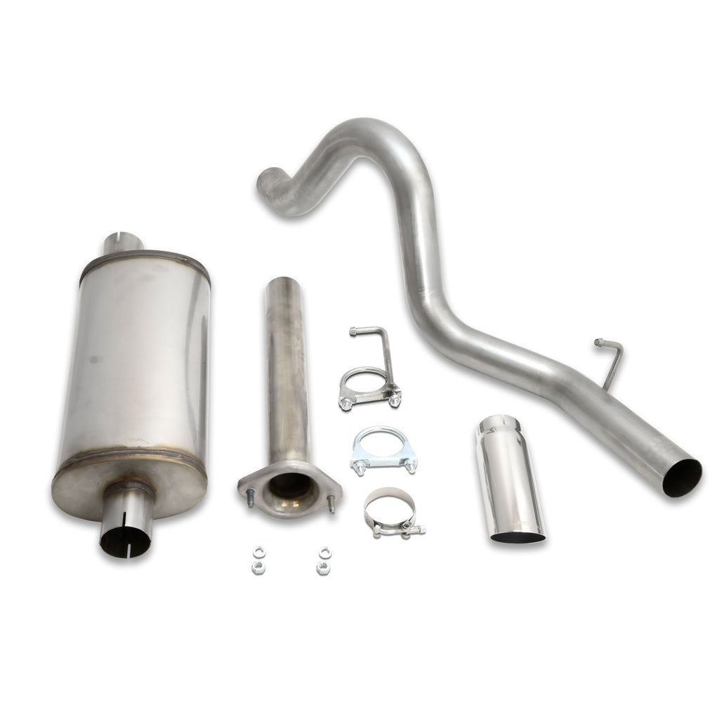 JBA Performance 04-06 JEEP LJ Wrangler Cat Back Exhaust 304SS