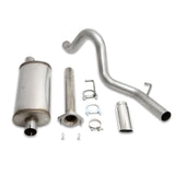 JBA Performance 04-06 JEEP LJ Wrangler Cat Back Exhaust 304SS