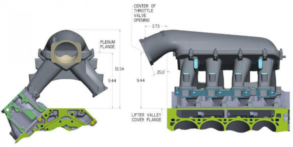 Holley Hi-Ram Intake Manifold - GM LT1