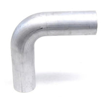 Load image into Gallery viewer, HPS 3-1/8&quot; OD 90 Degree Bend 6061 Aluminum Elbow Pipe 16 Gauge w/ 5&quot; CLR