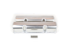 Load image into Gallery viewer, Canton 66-200 Aluminum Valve Covers Lasercut Rail For Small Block Chevy