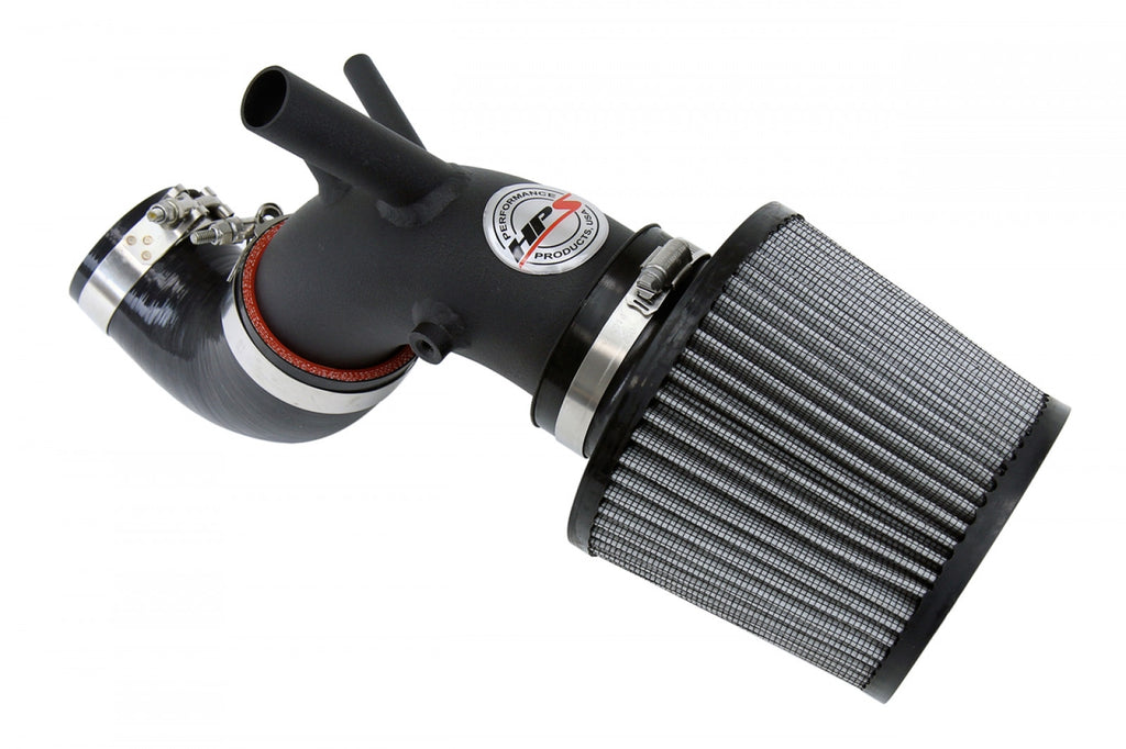 HPS Performance Black Shortram Air Intake for 13-14 Hyundai Genesis Coupe Turbo