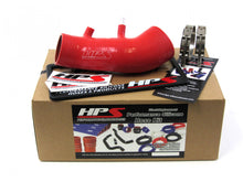 Load image into Gallery viewer, HPS Red Reinforced Silicone Post MAF Air Intake Hose Kit for Honda 06-11 Civic Si
