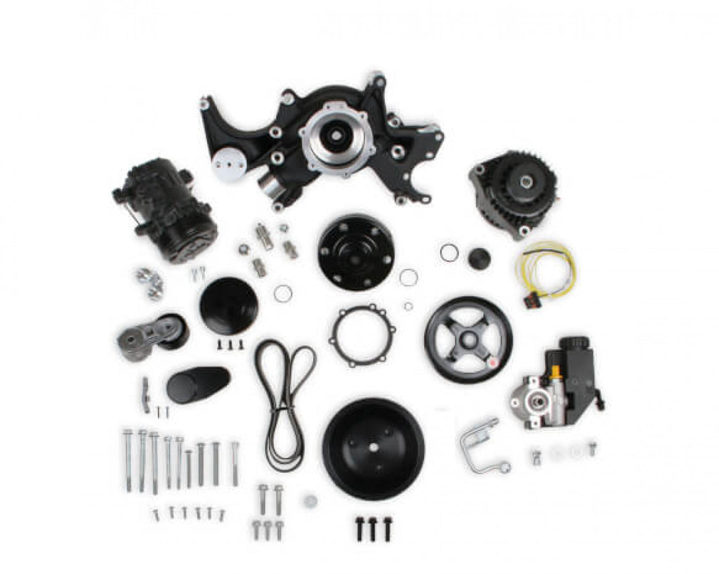 Holley Small Block Chevy Mid-Mount Complete Accessory System