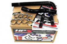 Load image into Gallery viewer, HPS Black Reinforced Silicone Radiator Hose Kit Coolant for Yamaha 01-06 WR250F