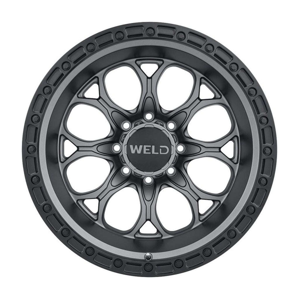 WELD Off-Road 20x9 LedgeSix 6x139.7  ET00 BS5.00 Satin GUN / BLK Ring 106.1 Wheel