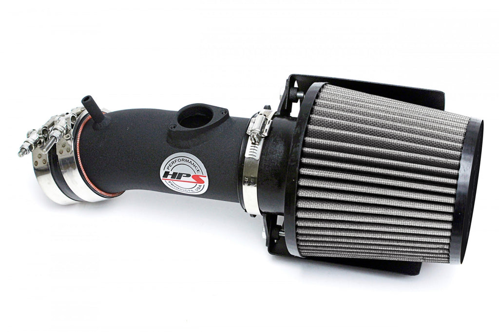 HPS Performance Black Shortram Air Intake for 14-17 Mazda Mazda6 2.5L Skyactiv