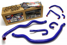 Load image into Gallery viewer, HPS Honda 06-09 S2000 High Temp Reinforced Silicone Radiator and Heater Hose Kit Coolant OEM Replacement - Blue