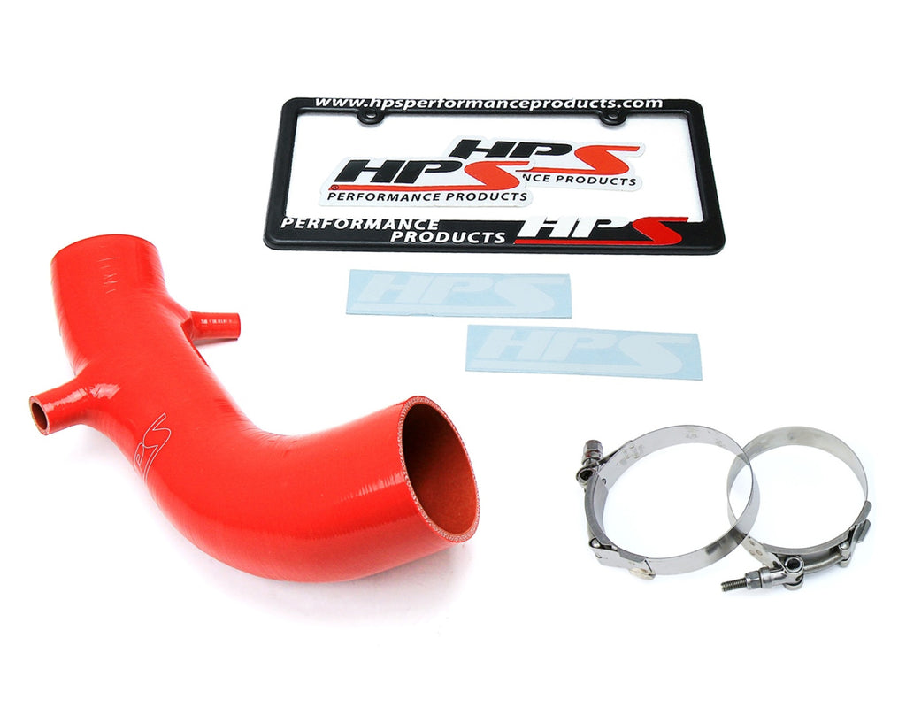 HPS Red Reinforced Silicone Post MAF Air Intake Hose Kit for Honda 04-05 S2000 AP2 2.2L F22 Throttle Cable