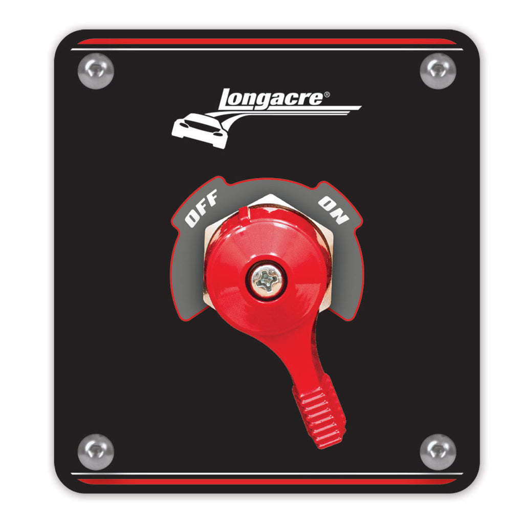 Longacre Battery Disconnect w/ Panel - 4 Terminal