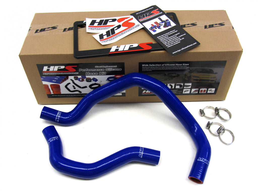 HPS Blue Reinforced Silicone Radiator Hose Kit Coolant for Honda 88-91 Civic w/ B16