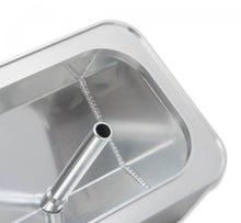 Load image into Gallery viewer, Holley GM Licensed Valve Cover - Track Series - SBC - Fabricated Aluminum - Center Bolt - Silver
