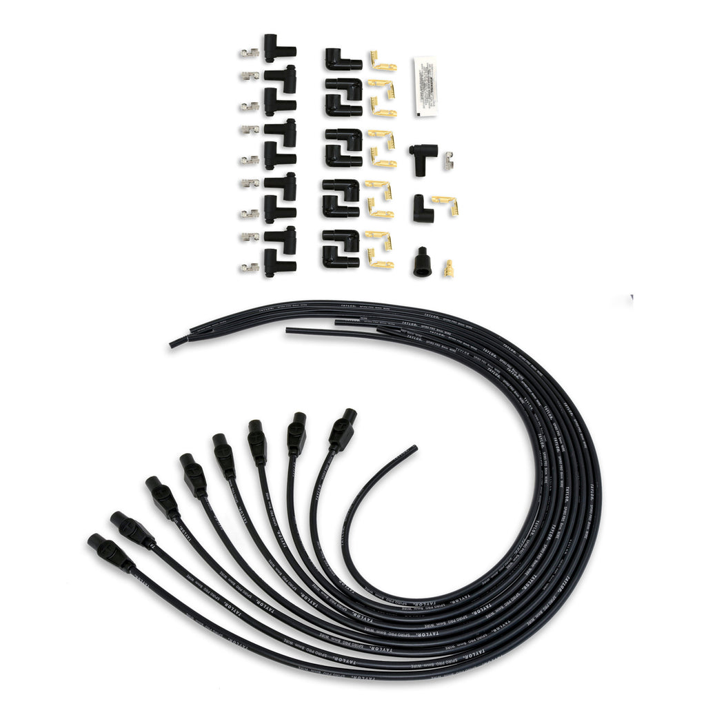 Taylor Cable 8mm Spiro-Pro univ 8 cyl 180 black