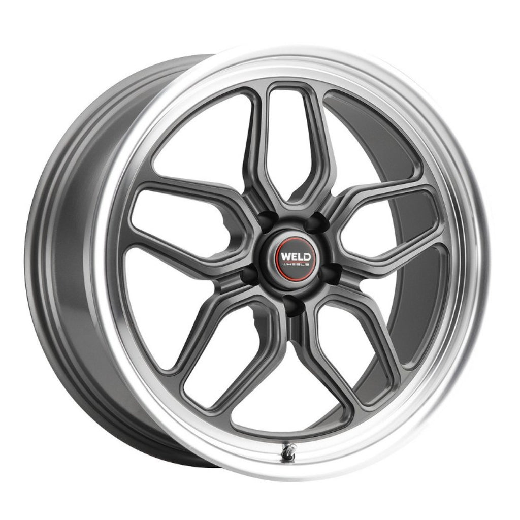 WELD Performance 22x10.5 Laguna 5x127 ET13 BS6.25 Gloss GUN Diamond Lip 78.1 Wheel