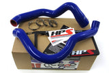 HPS Blue Reinforced Silicone Radiator Hose Kit Coolant for Jeep 91-01 Cherokee XJ 4.0L