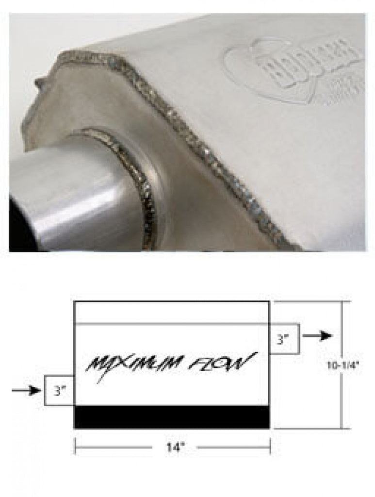 Hooker Maximum Flow Muffler