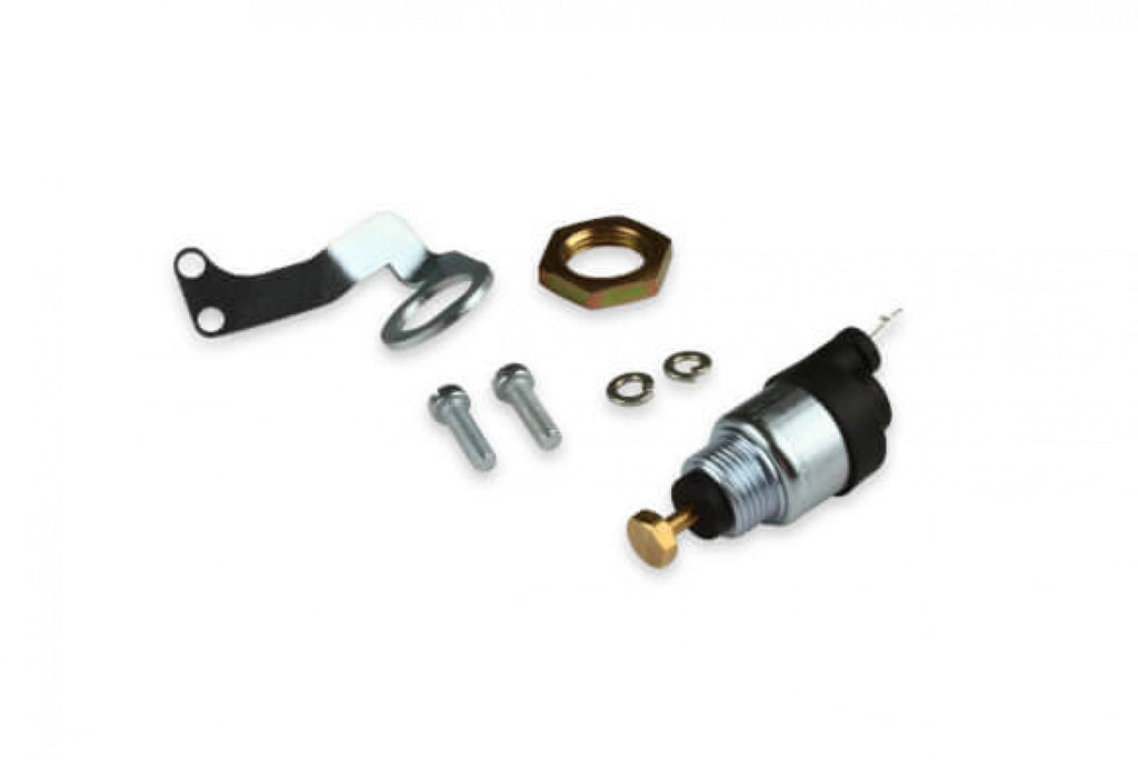 Holley Street Warrior  Fast Idle Solenoid and Bracket