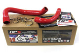 HPS Red Reinforced Silicone Radiator Hose Kit Coolant for Jeep 97-06 Wrangler TJ 4.0L