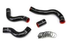 Load image into Gallery viewer, HPS Black Reinforced Silicone Radiator Hose Kit Coolant for Nissan 84-89 300ZX 3.0L V6 Turbo / NA