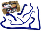 HPS Reinforced Blue Silicone Radiator   Heater Hose Kit Coolant for Chevy 05-07 Corvette 6.0L LS2 V8