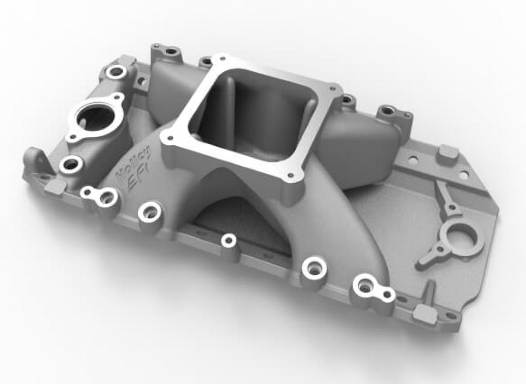 Holley EFI Intake - Chevy Big Block V8 EFI