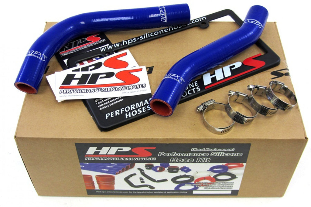 HPS Blue Reinforced Silicone Radiator Hose Kit Coolant for Honda 11-16 CRZ