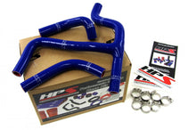 Load image into Gallery viewer, HPS Blue Reinforced Silicone Radiator Hose Kit Coolant for Suzuki 08-11 RMZ450