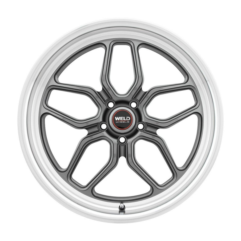 WELD Performance 19x9 Laguna 5x120 ET38 BS6.50 Gloss GUN Diamond Lip 72.56 Wheel