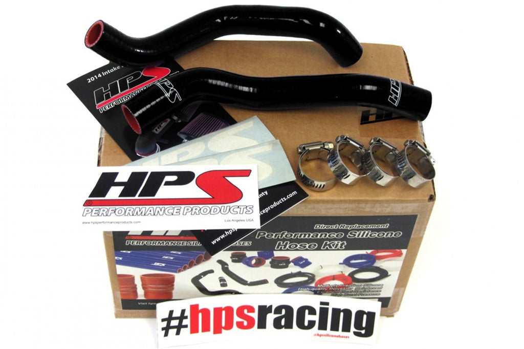 HPS Black Reinforced Silicone Radiator Hose Kit for Kawasaki 08-14 KFX450R