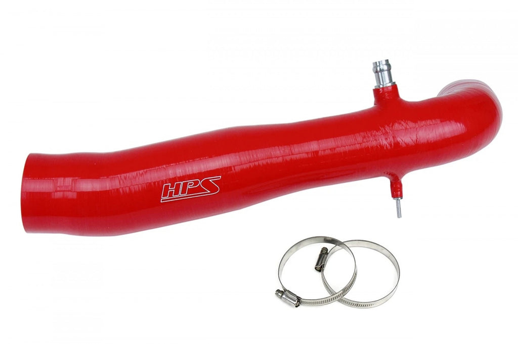 HPS Red Reinforced Silicone Post MAF Air Intake Hose Kit for Toyota 05-19 Tacoma 2.7L 4Cyl