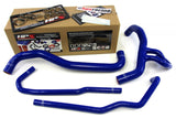 HPS Blue Reinforced Silicone Radiator Hose Kit Coolant for Ford 10-13 F150 SVT Raptor 6.2L V8