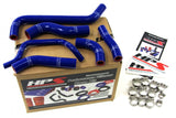 HPS Blue Reinforced Silicone Radiator Hose Kit Coolant for Kawasaki 10-11 KX450F