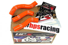 Load image into Gallery viewer, HPS Orange Reinforced Silicone Radiator Hose Kit Coolant for KTM 11-12 250SXF