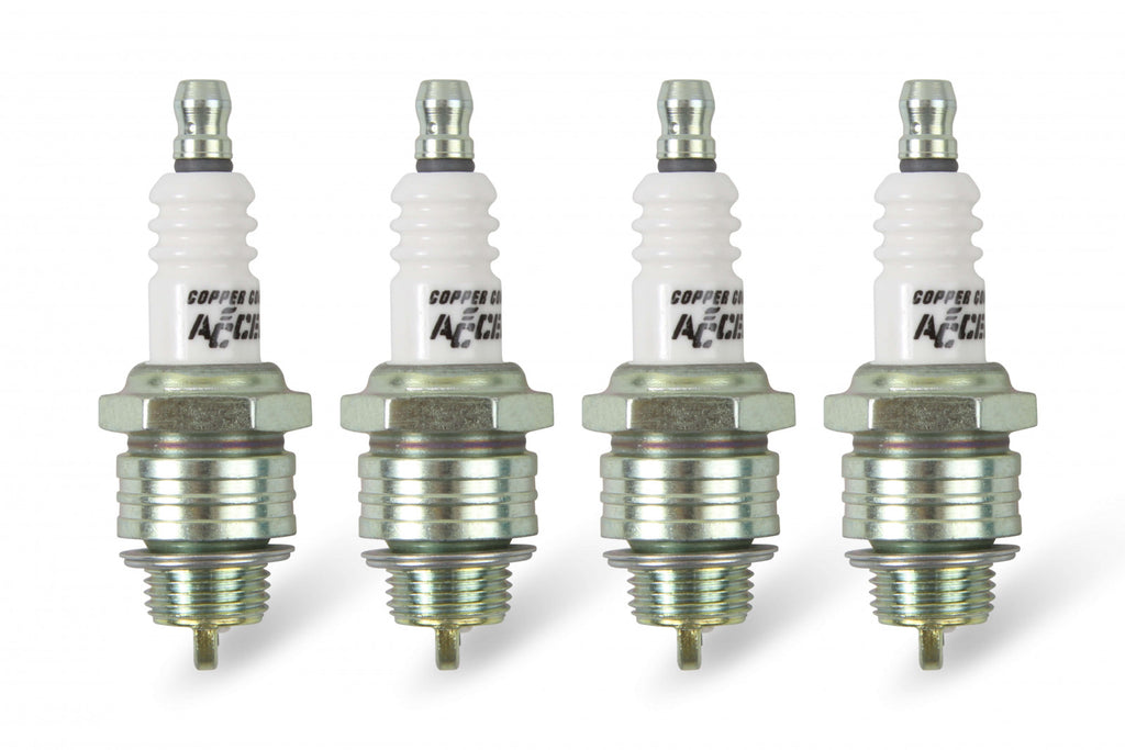 ACCEL HP Copper Spark Plug - Shorty ACC-10437S-4