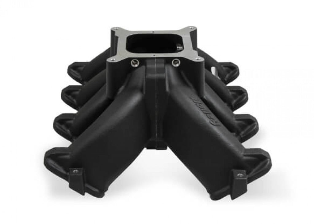 Holley Single Plane Split-Design Race Intake Manifold- GM LS1/LS2/LS6- Black