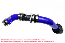 Load image into Gallery viewer, HPS Blue Cold Air Intake Kit Cool Long Ram CAI (Converts to shortram) 837-570BL